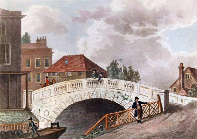 Old image of High Bridge in Reading