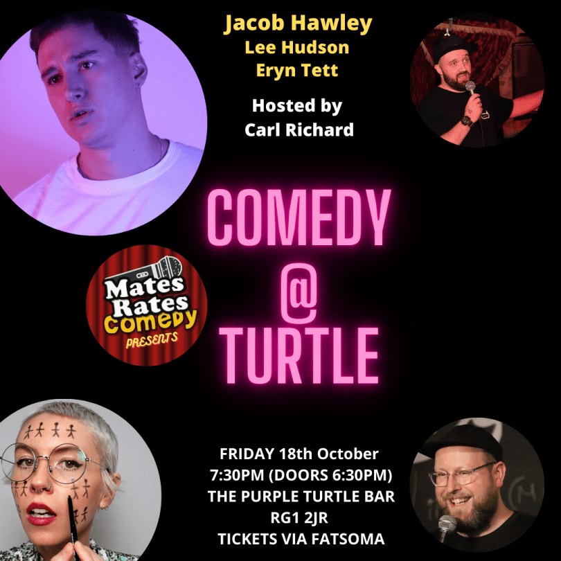 Comedy at Turtle with Headliner ﻿Jacob Hawley