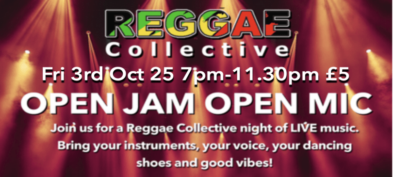 Open Jam Open Mic banner