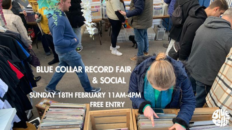 Record Fair & Social at Blue Collar Corner