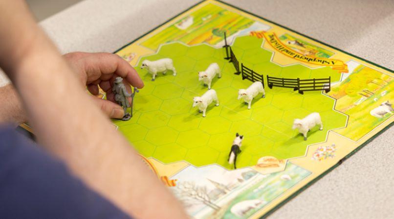 Board game at The MERL