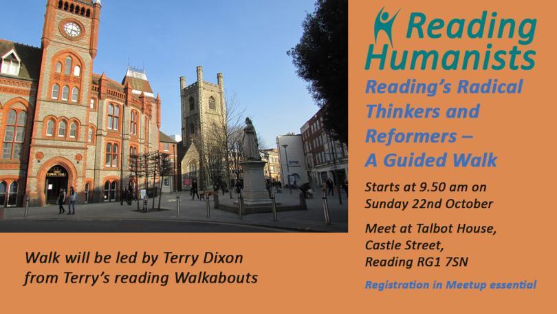 Reading's Radical Thinkers and Reformers - A Guided Walk