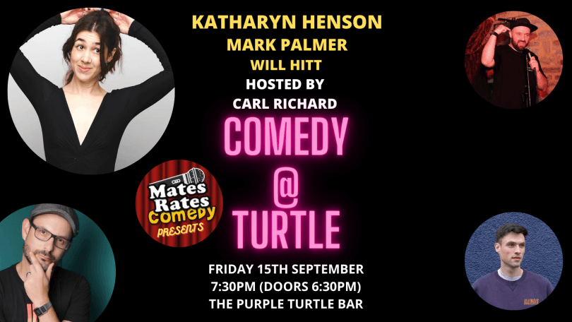 Comedy at Turtle with Headliner Kathyrn Henson