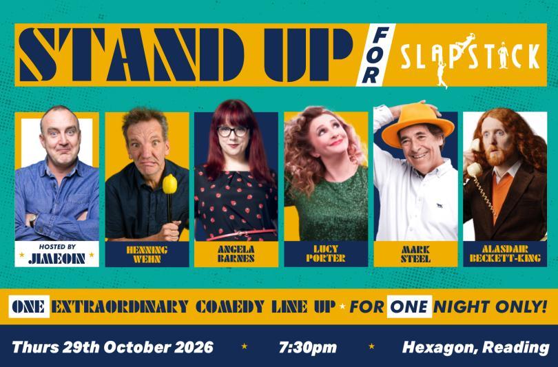 Line-up for Stand Up For Slapstick
