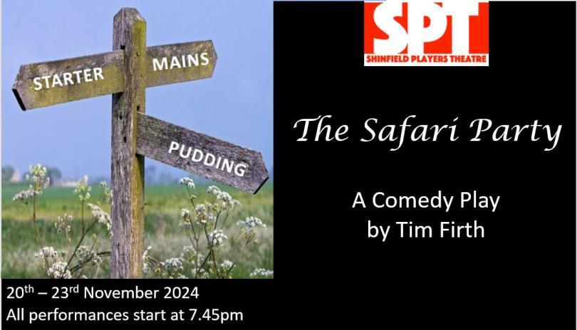 The Safari Party ay Shinfield Players Theatre