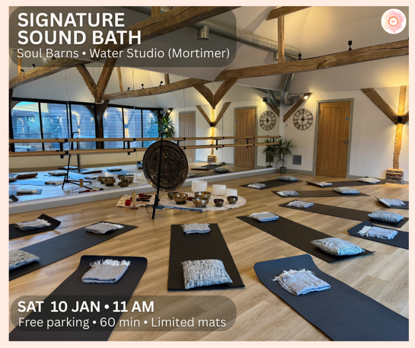 Image showing studio space with mats, blankets and head pillows