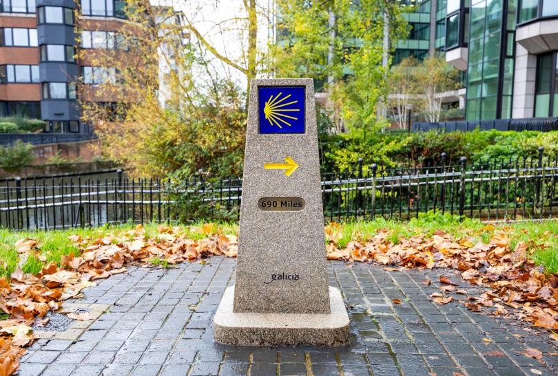 St James Way marker