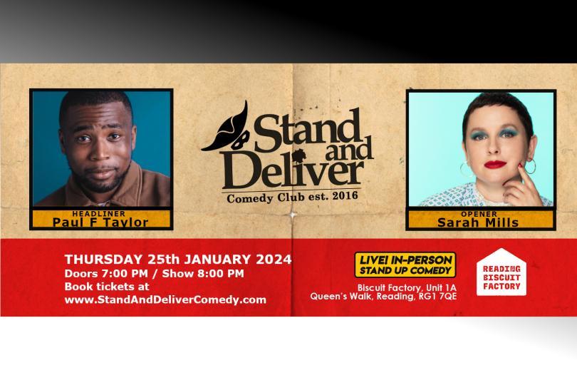 Stand and Deliver Jan show banner