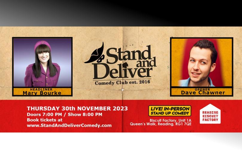 Stand and Deliver November banner