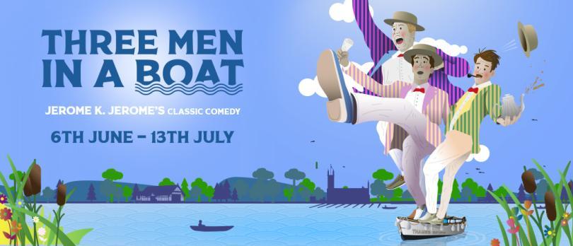 Three Men In A Boat Show Poster