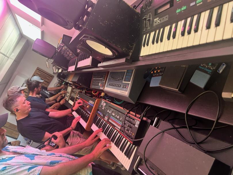 Image of participants using Readipop's XOX Synth collection