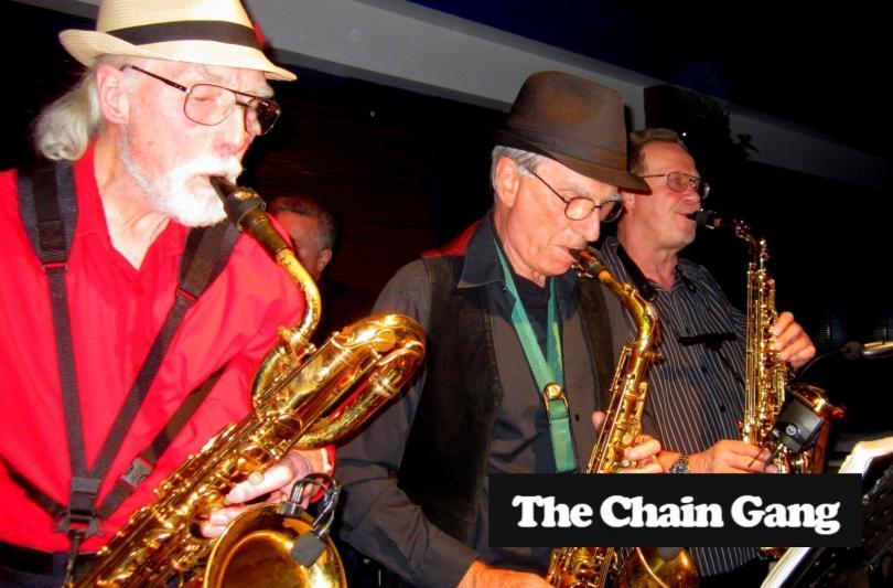 The Chain Gang band performing at The Jazz Café, Reading.