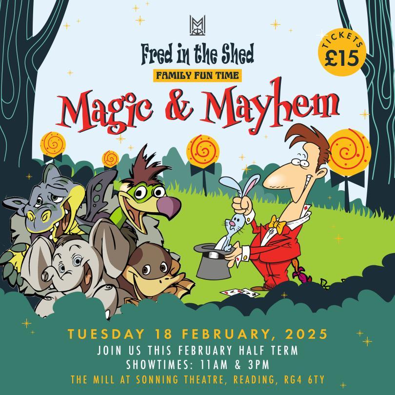 Fred In The Shed Show Poster