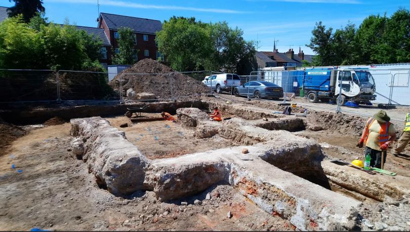 Excavation at Silver Street