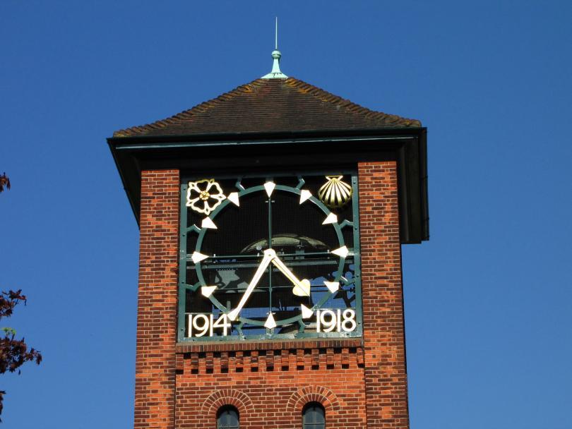 University London Road campus - clock tower