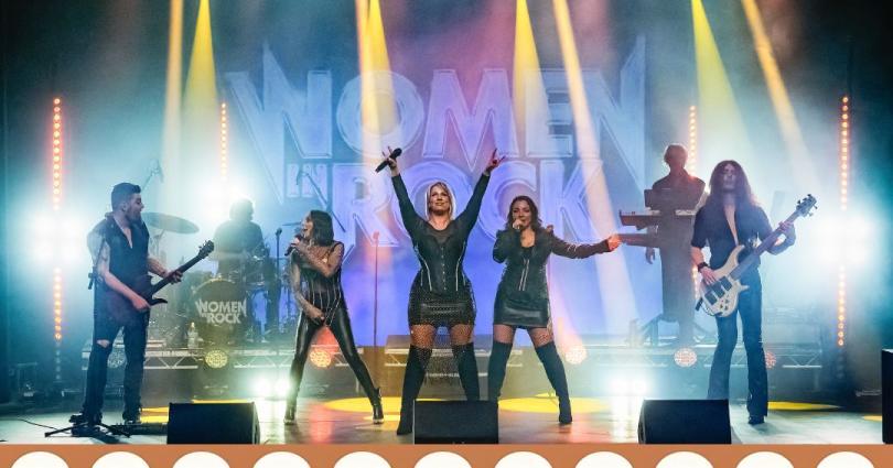 Tribute Band Women In Rock on stage