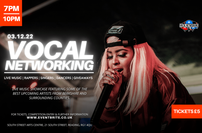 Vocal Networking Showcase 3rd December