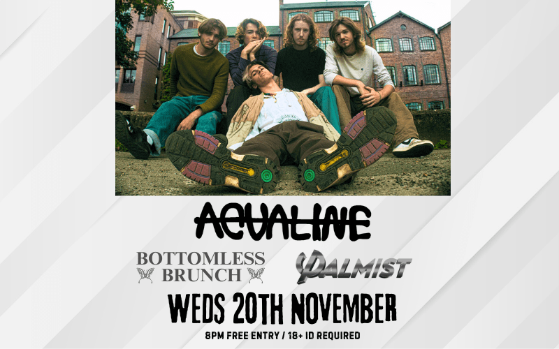 Aqualine's sound is often described as explosive yet melancholy alternative rock, drawing inspiration from a diverse range of genres such as shoegaze, grunge, hip-hop, and experimental ambience. (BabyStep magazine)  @BBrunchBand This dynamic trio have already made an impact on their local scene with their energetic performances. The band draw their inspiration from the diversely beautiful streets of London and offer an electrifying sound (produced by the highly acclaimed engineer Tim Greaves) that keeps you