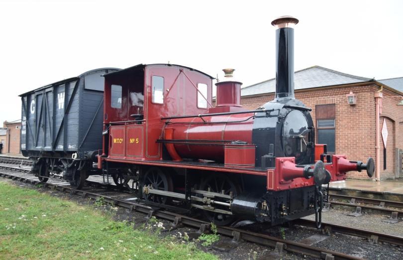 A former Wantage tramway Tram now at the Didcot Railway Centre