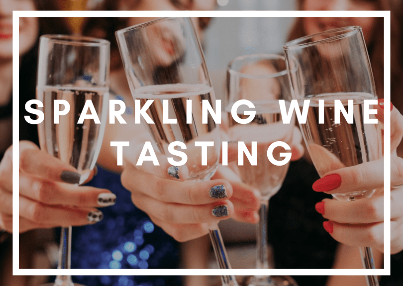 Sparkling wine glasses