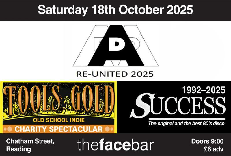 Poster for AD Reuinted with logos for the After Dark, Fools Gold and success