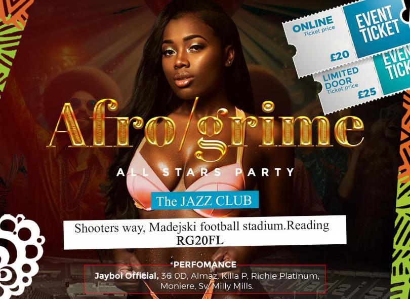 Afro / Grime All Stars Party featuring Jayboi!
