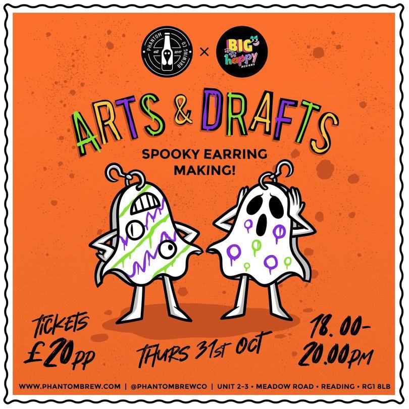 Arts & Drafts: Spooky Earring Making