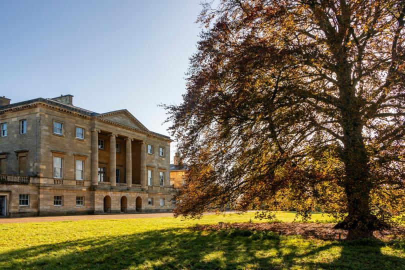 Basildon Park in the autumn