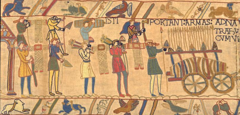 Normans in Bayeux tapestry