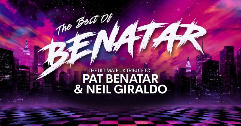 Best Of Benatar logo in a very 80s font