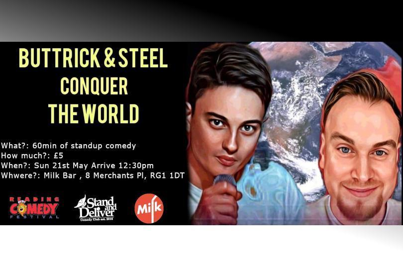 Rhodri Buttrick and Geoff Steel