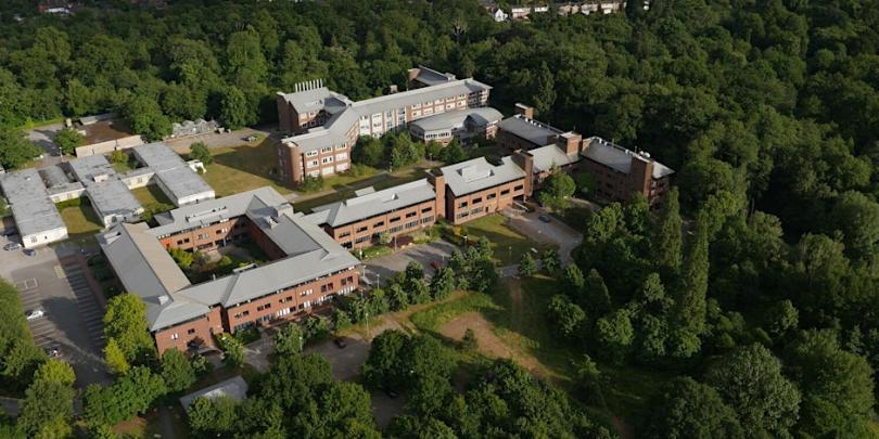 Aerial view of University of Reading campus