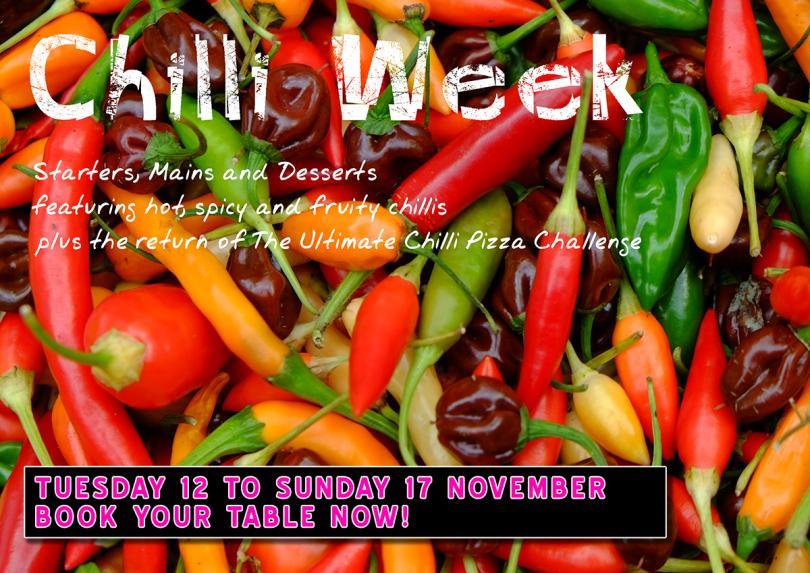 Chilli Week at The Flowing Spring