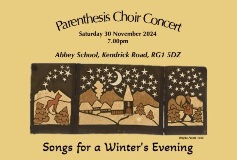 Songs For a Winter's Evening poster