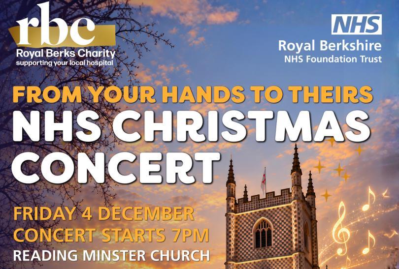Event poster with artwork of Reading Minster