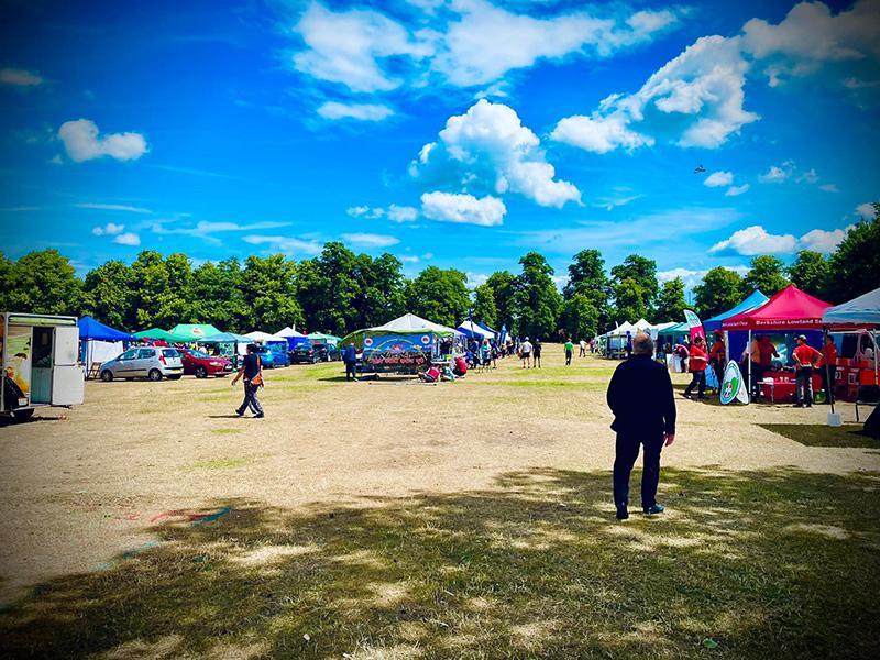 East Reading Festival site