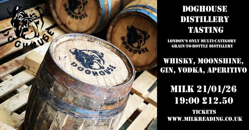 Doghouse distillery tasting