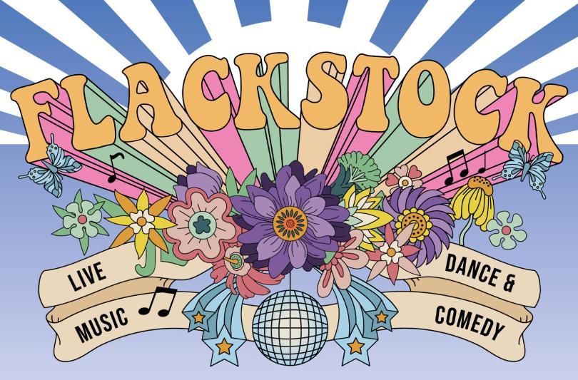 Flackstock '24 logo
