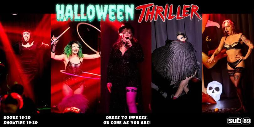 Montage of various cabaret performers
