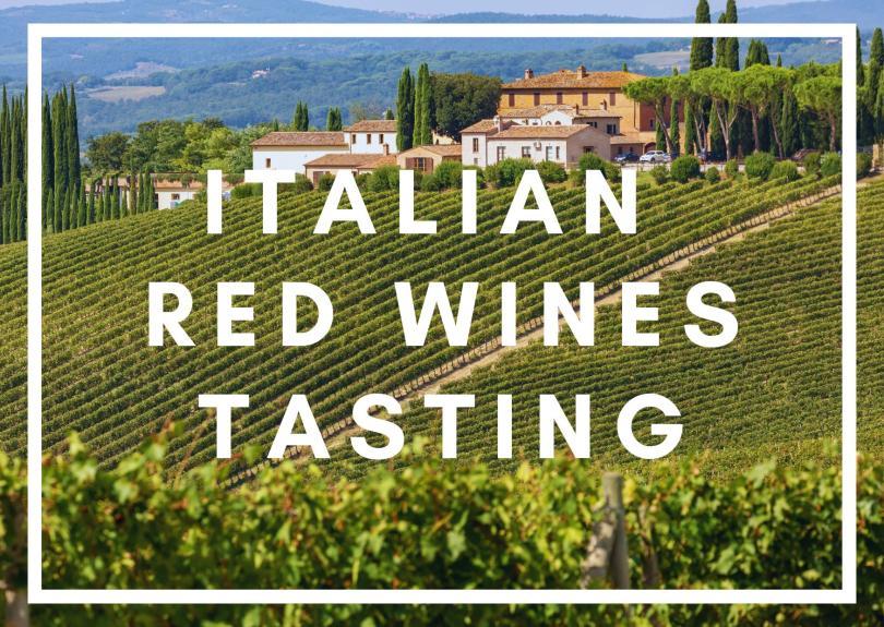 Great Red Wines From Italy Tasting