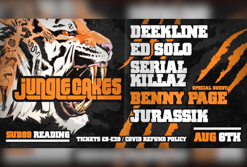 Jungle Cakes Reading poster