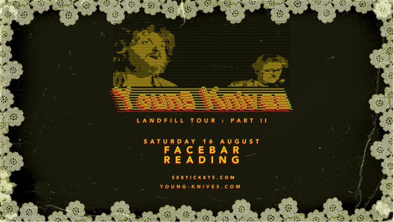 Young Knives at the Facebar poster