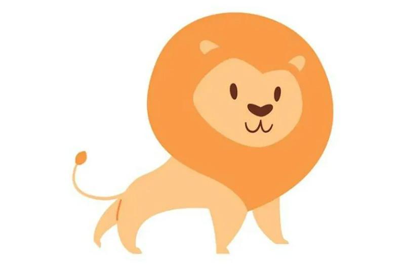 Cartoon lion