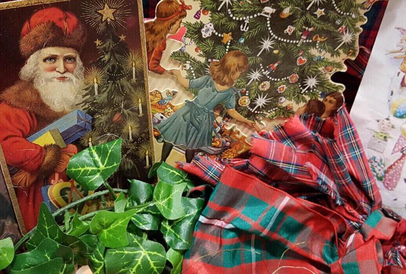 Christmas presents and decorations