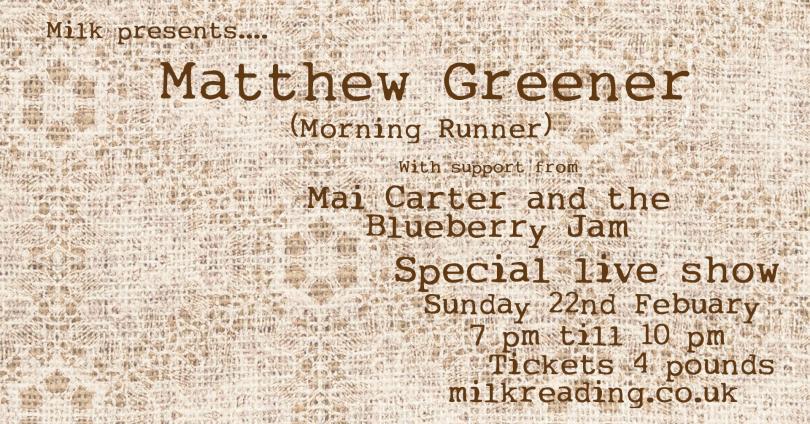 Matthew Greener & Mai Carter and the Blueberry Jam! 