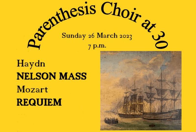 Parenthesis Choir 30th Anniversary Concert