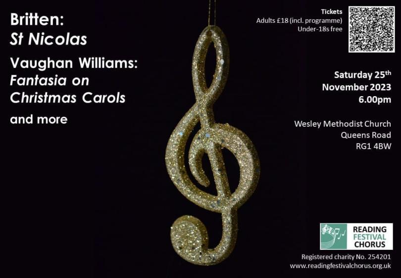 Britten St Nicolas and Vaughan Williams Fantasia on Christmas Carols