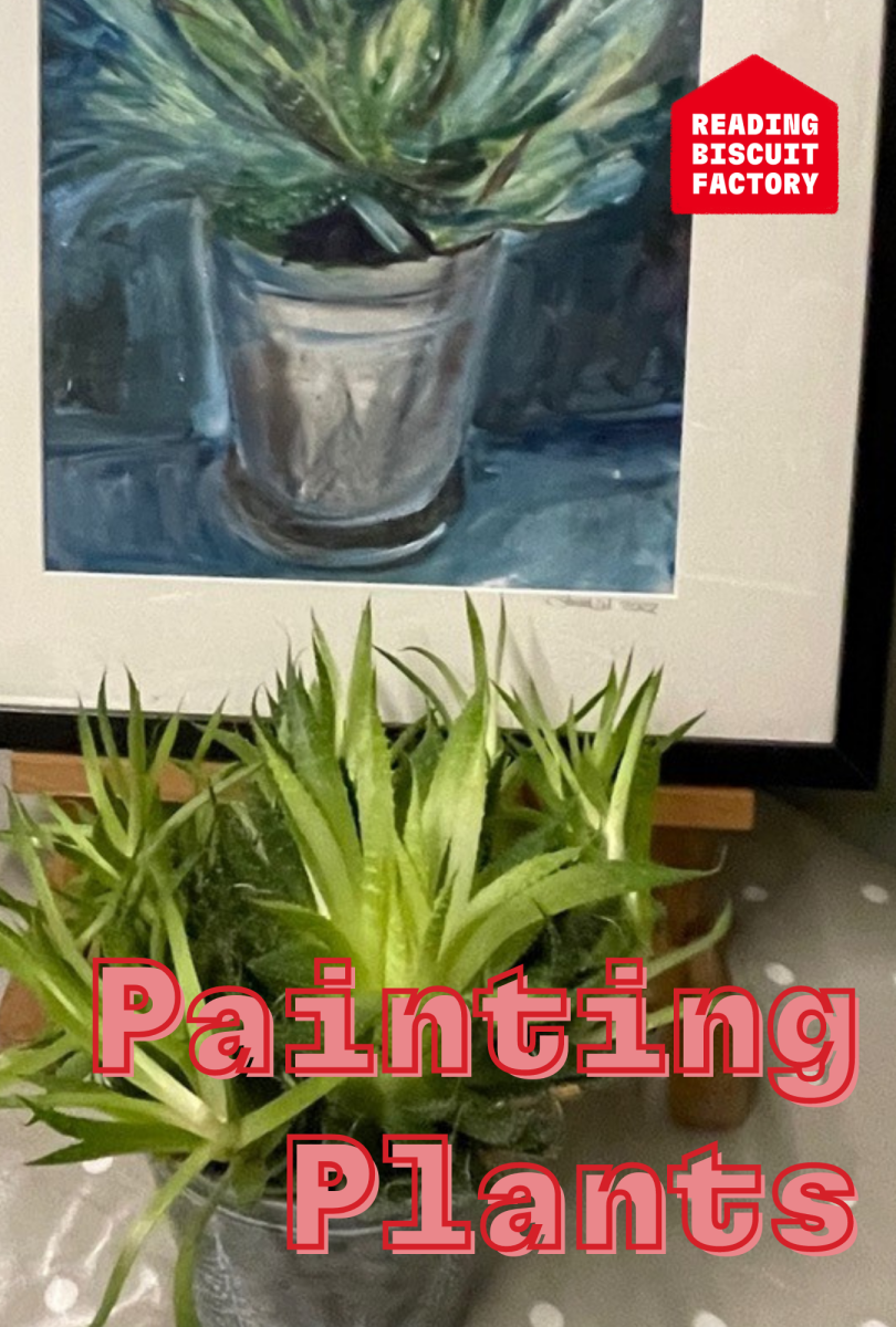 Painting Plants Workshop at Reading Biscuit Factory