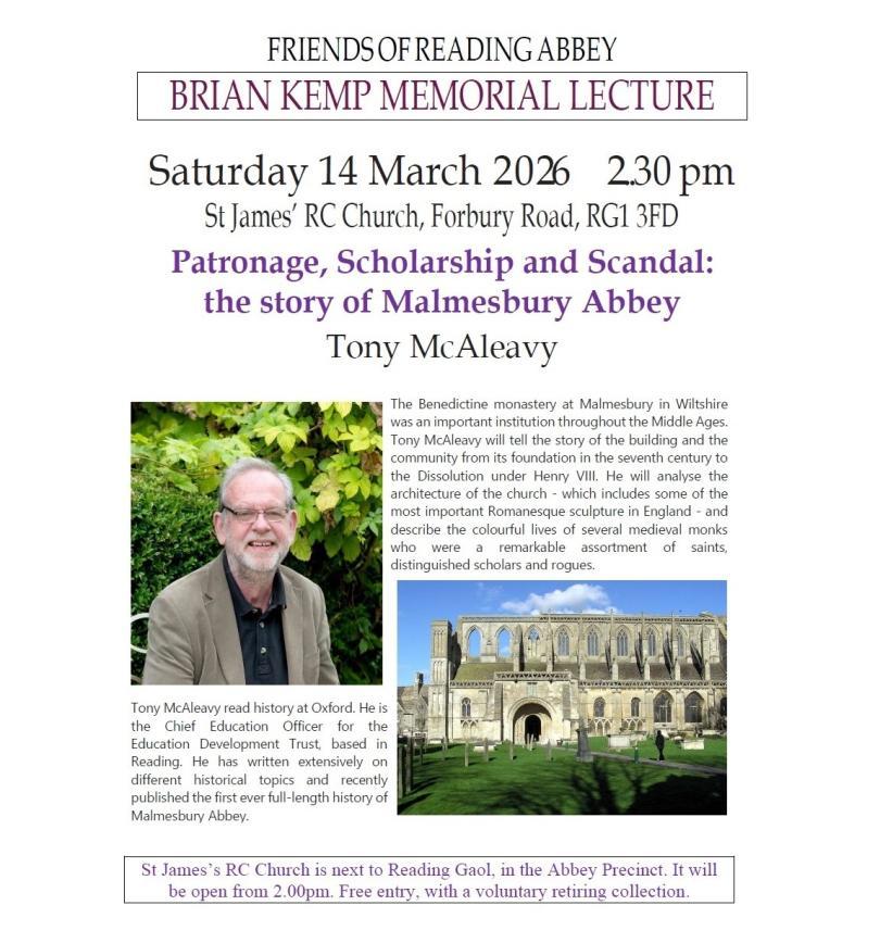 Text and photo about Malmesbury Abbey
