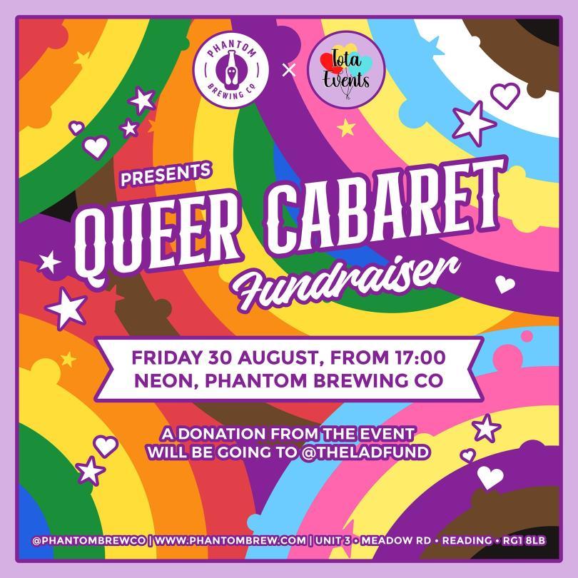 Phantom Brewery x Iota Events Queer Cabaret Fundraiser